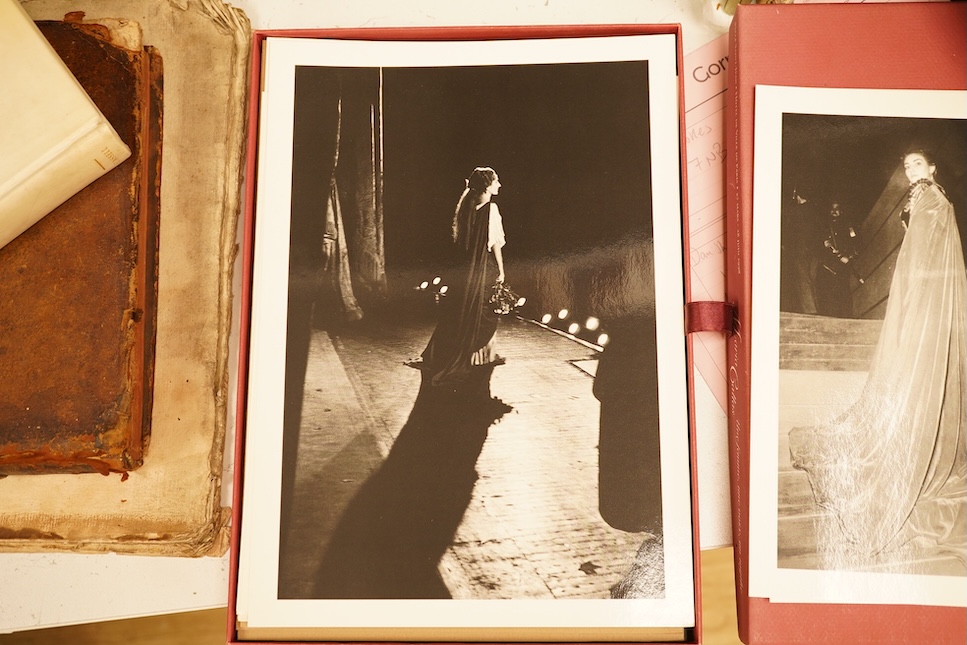 Tiberi, Jean & Others - Maria Callas: Une femme, une voix, un mythe ... boxed catalogue to accompany the exhibition at the Salle Saint-Jean, Hotel de Ville de Paris, 1998. *contents: booklet (as titled above, illus. 38pp